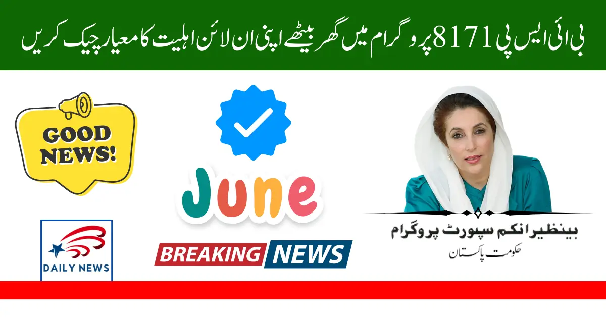 How to Check BISP 8171 Payment Status Online by CNIC (2025-26 Guide)